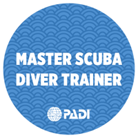 PADI Master Scuba Diver Trainer Badge